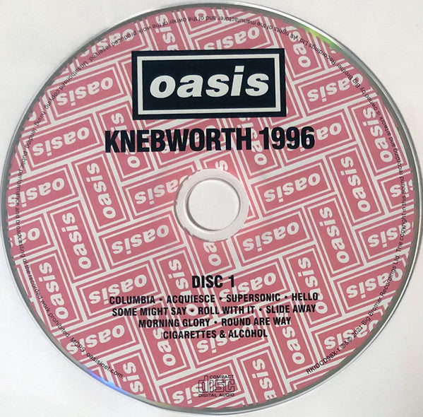 Oasis (2) : Knebworth 1996 (2xCD, Dlx + DVD-V, Dol)