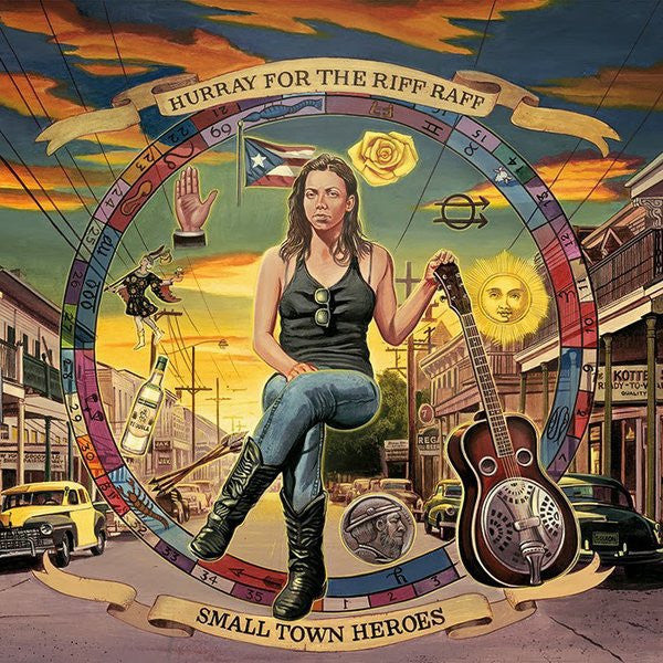 Hurray For The Riff Raff : Small Town Heroes (LP, Album, Ltd, RE, Tra)