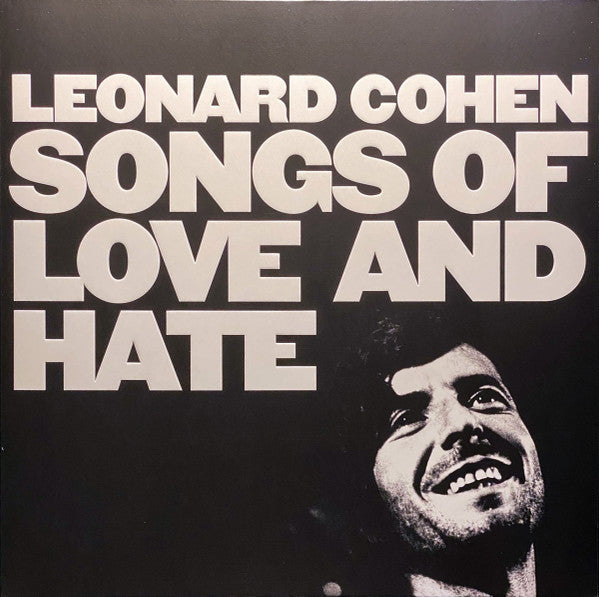 Leonard Cohen : Songs Of Love And Hate (LP, Album, RE, Whi)