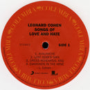 Leonard Cohen - Songs Of Love And Hate (LP) - Discords.nl
