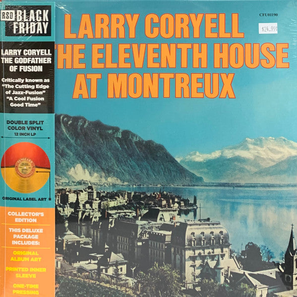 Larry Coryell & The Eleventh House : At Montreux (LP, Album, RE, Red)