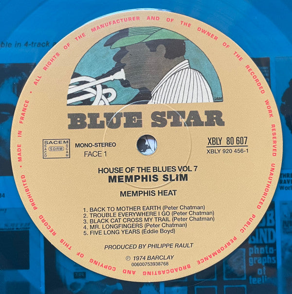 Canned Heat, Memphis Slim * The Memphis Horns : Memphis Heat (LP, Album, RE, Tur)