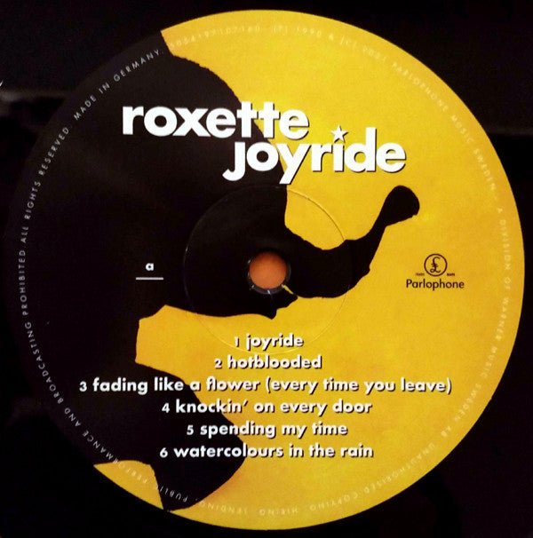 Roxette : Joyride (LP, Album, RP, Gat)
