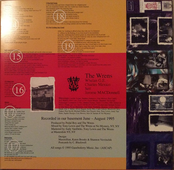 The Wrens : Secaucus (2xLP, Album, RE, Red)