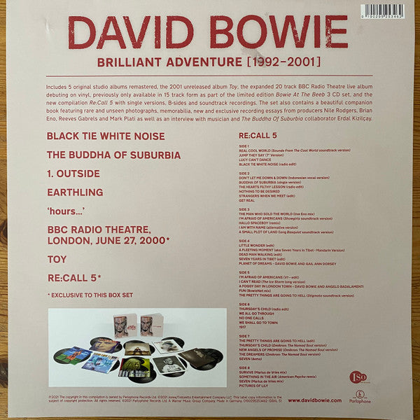 David Bowie - Brilliant Adventure [1992-2001] (Box) | Discords.nl