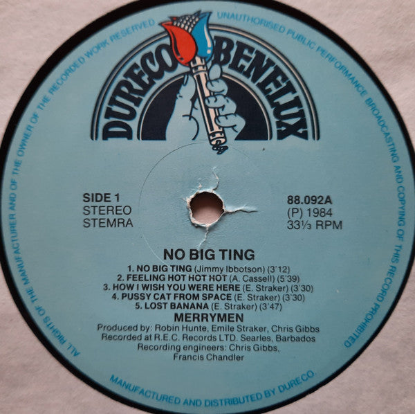 The Merrymen : No Big Ting (LP, Album)