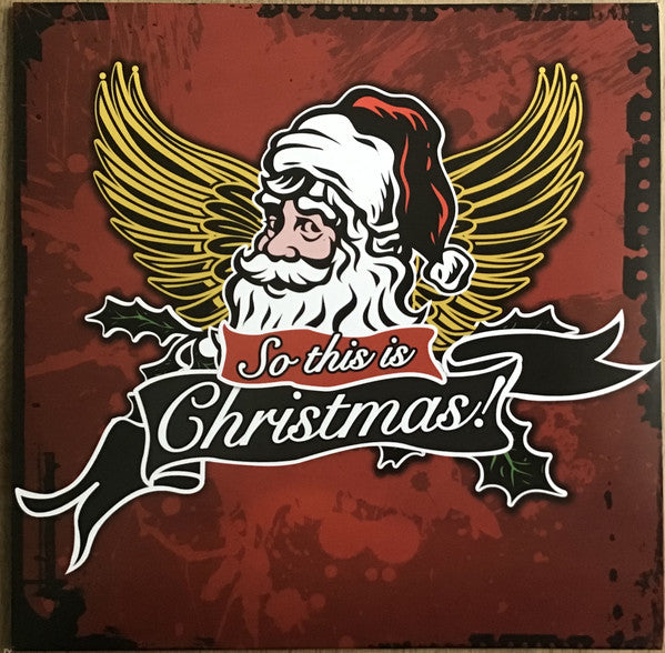 Various : So This Is Christmas (LP, Comp, RE, Whi)