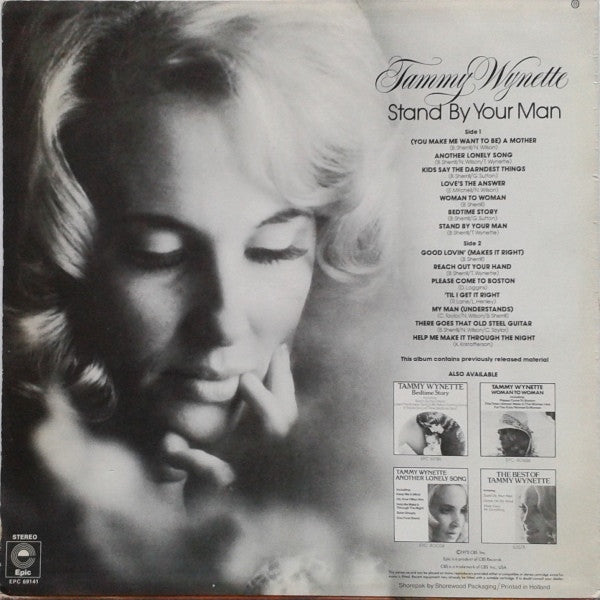 Tammy Wynette : Stand By Your Man (LP, Comp)