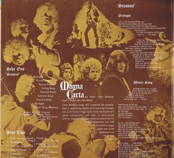 Magna Carta : Seasons (LP, Album, RE, Gat)
