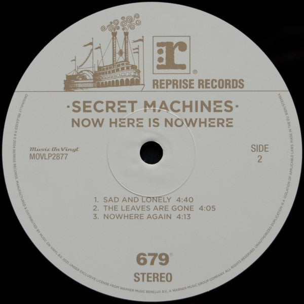 Secret Machines : Now Here Is Nowhere (2xLP, Album, RE)