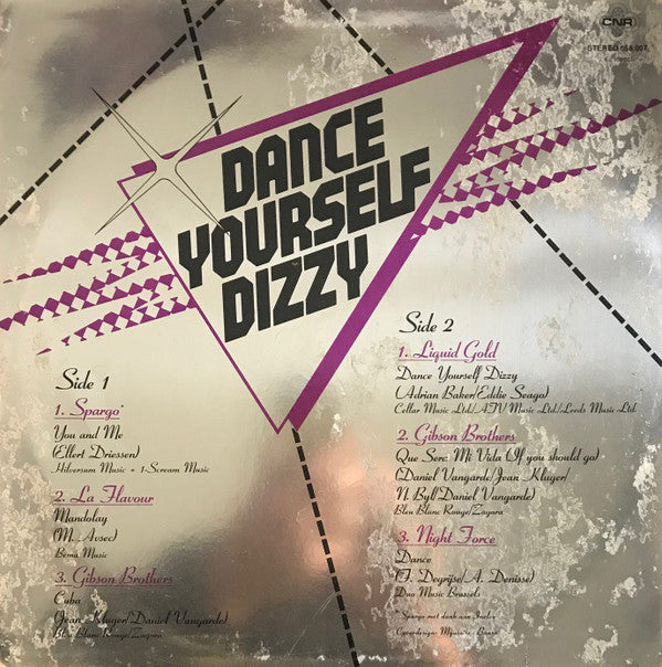 Various : Dance Yourself Dizzy (Long Version Disco Hits) (LP, Comp)
