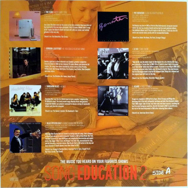 Various : Song Education 2 (LP, Comp, Ltd, Yel)