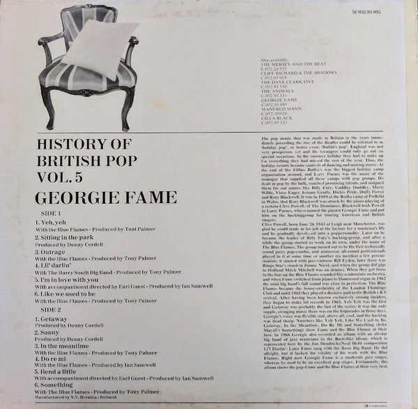 Georgie Fame : Georgie Fame (LP, Comp)