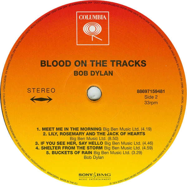 Bob Dylan - Blood On The Tracks (LP) - Discords.nl
