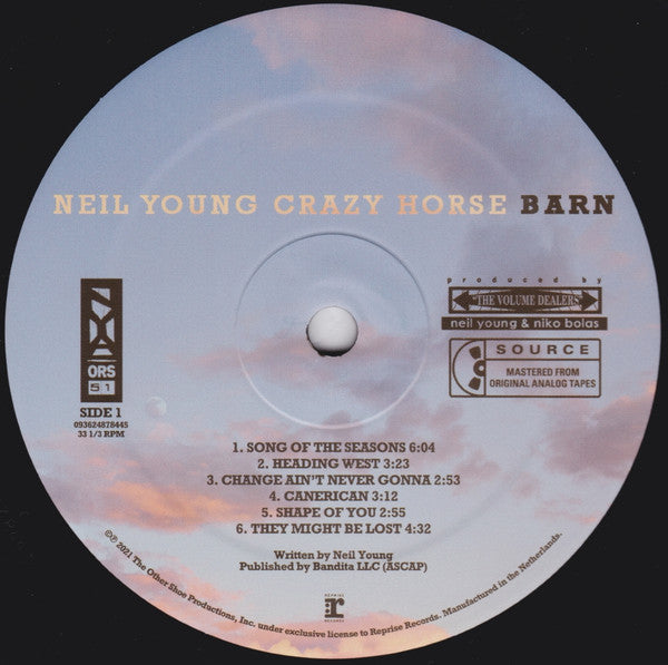 Neil Young, Crazy Horse : Barn (LP, Album, S/Edition)