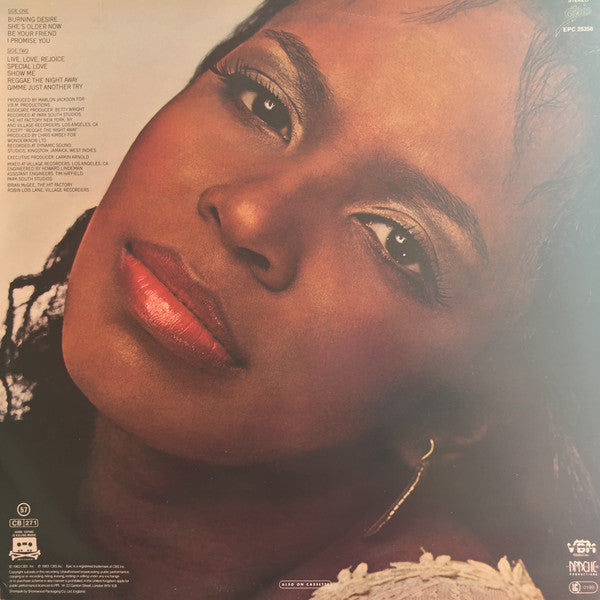 Betty Wright : Wright Back At You (LP, Album)