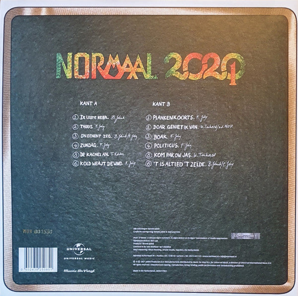 Normaal : 2020/1 (LP, Ltd, Num, Gre)