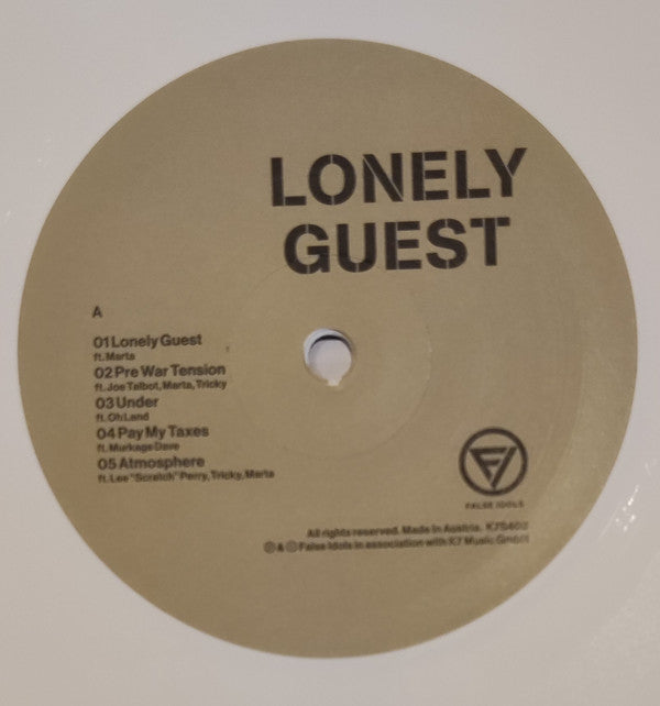 Lonely Guest : Lonely Guest (LP, Album, Ltd, Whi)