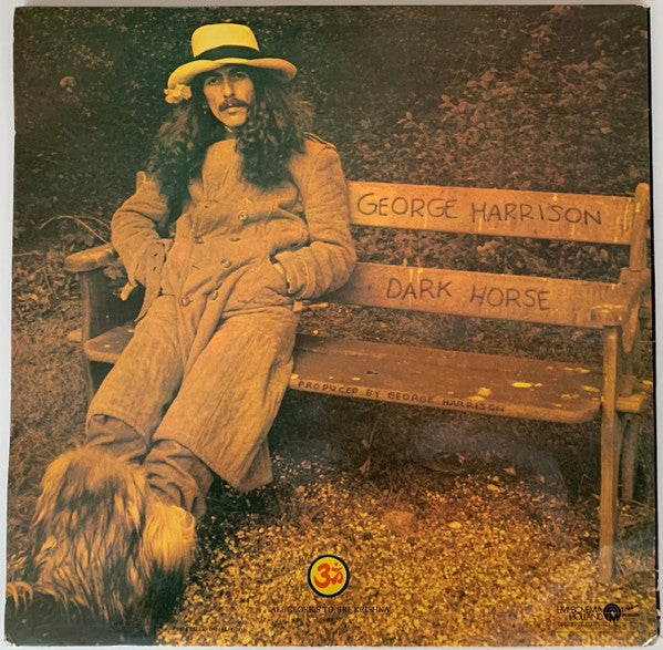 George Harrison : Dark Horse (LP, Album, Gat)