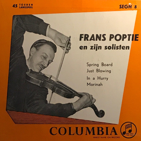 Frans Poptie : Spring Board EP (7", EP)