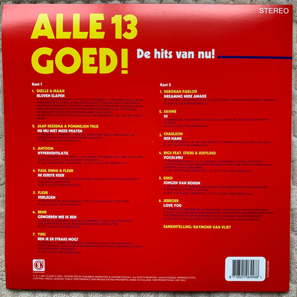 Various : Alle 13 Goed! (LP, Comp, Ltd)