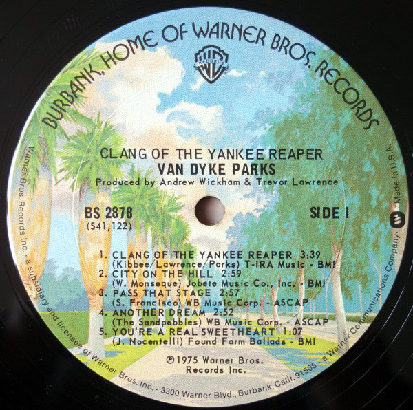 Van Dyke Parks : Clang Of The Yankee Reaper (LP, Album)