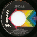 Jackie Wilson : Helpless / Do It The Right Way (7", Single, Pin)