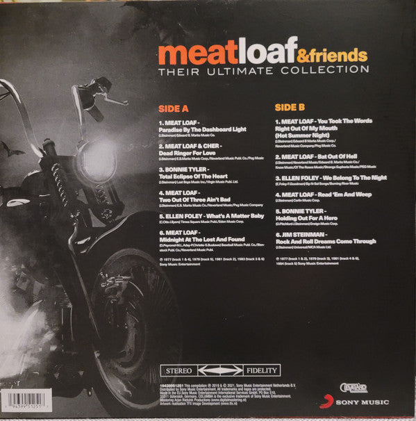 Various : Meat Loaf & Friends - Their Ultimate Collection (LP, Comp, Ltd, Col)