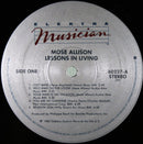Mose Allison : Lessons In Living (LP, Album)