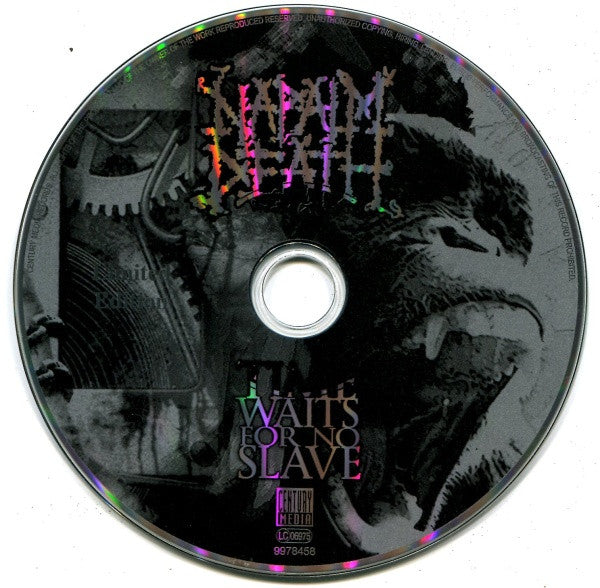 Napalm Death : Time Waits For No Slave (CD, Album, Ltd, Dig)