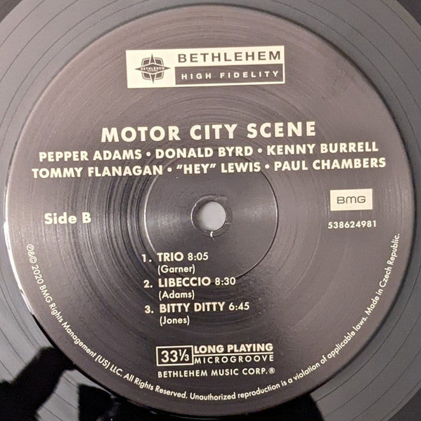 Pepper Adams, Donald Byrd : Motor City Scene (LP, Album, RE, 180)