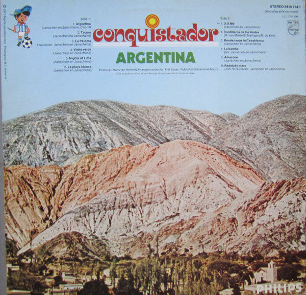 Conquistador : Argentina (LP, Album)