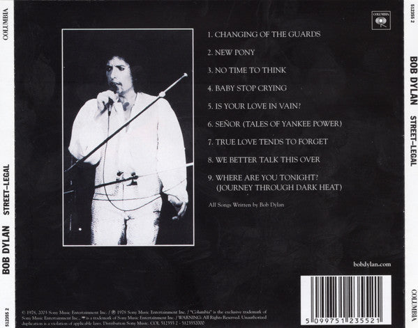 Bob Dylan : Street-Legal (CD, Album, RE, RM)