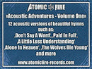 Sonata Arctica : Acoustic Adventures - Volume One (CD, Album, Dig)