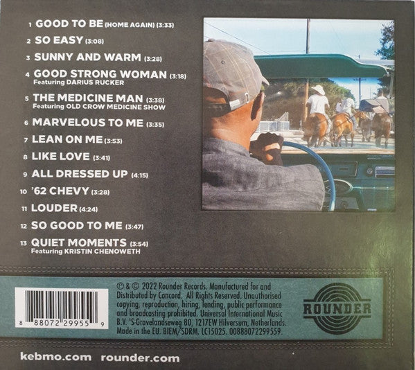 Keb' Mo' : Good To Be... (CD, Album)