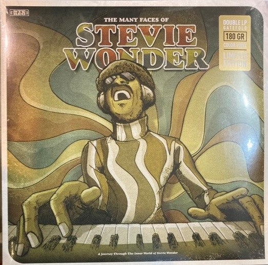 Stevie Wonder / Various : The Many Faces Of Stevie Wonder (2xLP, Comp, 180)