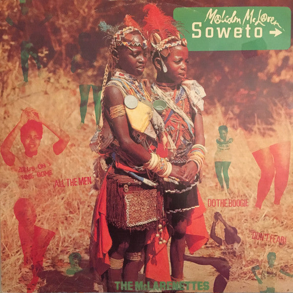 Malcolm McLaren, The McLarenettes : Soweto (12", Single)