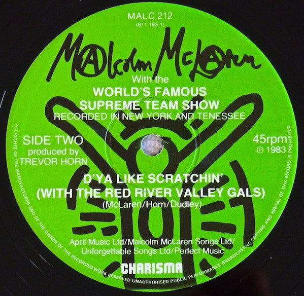 Malcolm McLaren, The McLarenettes : Soweto (12", Single)