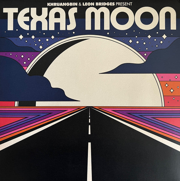 Khruangbin & Leon Bridges : Texas Moon (12", EP, Ltd, Blu)