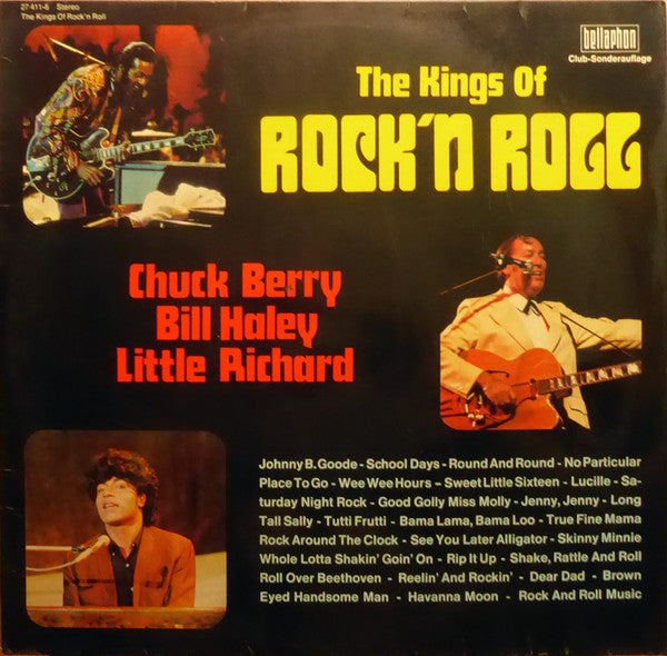 Various : The Kings Of Rock'n Roll (2xLP, Comp, Club)
