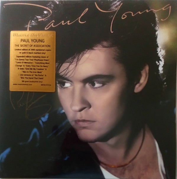 Paul Young : The Secret Of Association (2xLP, Album, Comp, Ltd, Num, RE, Gol)