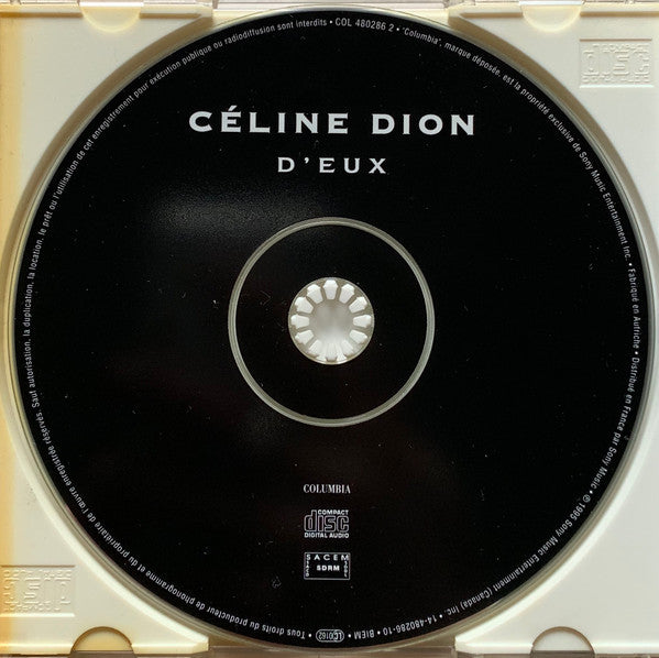 Céline Dion : D'Eux (CD, Album, RE)