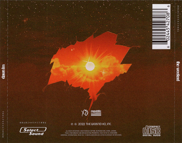 The Weeknd : Dawn FM (CD, Album, Ltd, Alt)