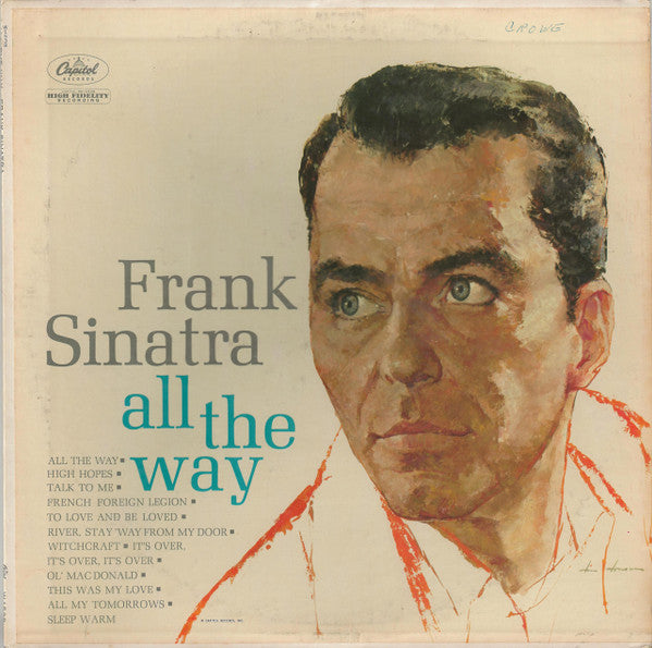 Frank Sinatra : All The Way (LP, Comp, Mono, Los)