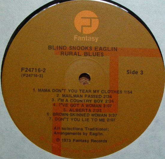 Robert Pete Williams And Snooks Eaglin : Rural Blues (2xLP, Comp, Gat)