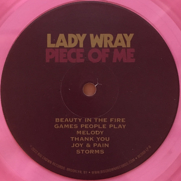 Lady Wray : Piece Of Me (LP, Album, Ltd, Pin)