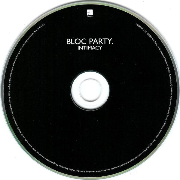 Bloc Party : Intimacy (CD, Album, Enh, Ltd, O-C)