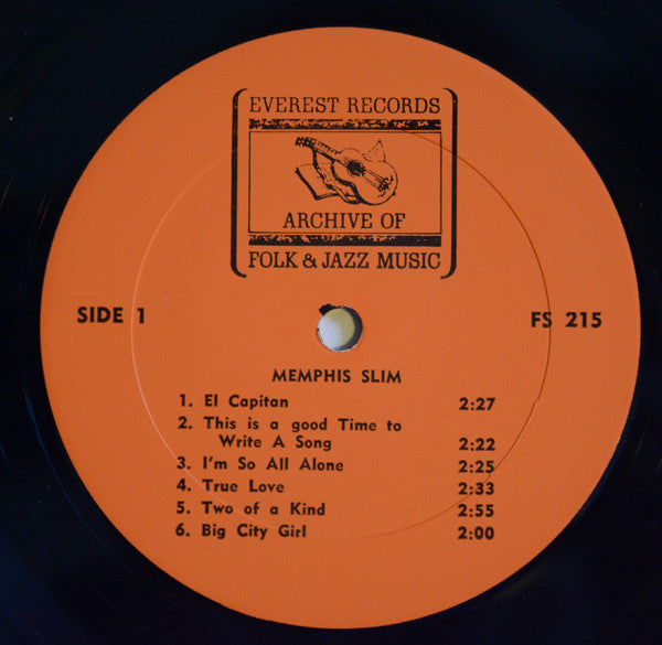 Memphis Slim : Memphis Slim (LP, Comp, RM)