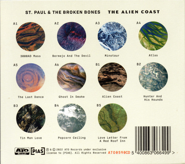 St. Paul & The Broken Bones : The Alien Coast (CD, Album)