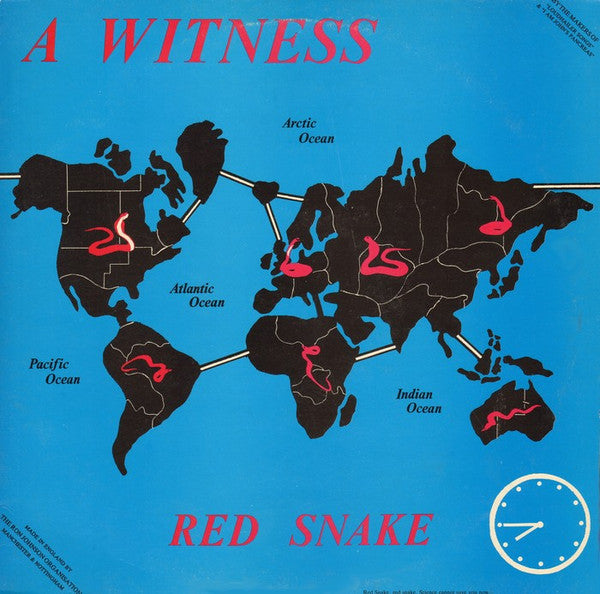 A Witness : Red Snake (12", Maxi)